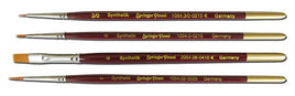 Alpha Abrasives Set of 3/0, 0, 2, 6 Paint Brush 4pcs. - #2054 - MPM Hobbies