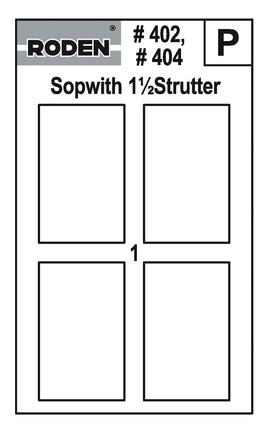 1/48 Roden Sopwith 1½ Strutter two-seat fighter - 402 - MPM Hobbies