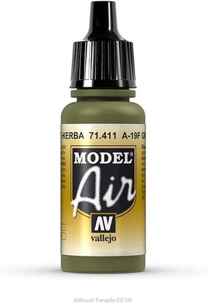 Vallejo Model Air A-19F Grass Green 17ml 71411