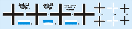 1/48 Roden Junkers D.I (early) - 433 - MPM Hobbies