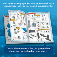 Thames & Kosmos Air-Powered Turbo Racer STEM Experiment Kit 550057