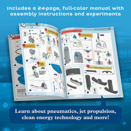 Thames & Kosmos Air-Powered Turbo Racer STEM Experiment Kit 550057