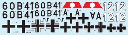 1/48 Roden Arado Ar68F-1 - 454 - MPM Hobbies