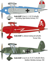 1/48 Roden Arado Ar68F-1 - 454 - MPM Hobbies