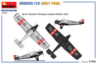 1/48 MiniArt Junkers F13. Early Prod 48002