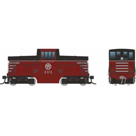 HO Rapido GE 44 Tonner (DC/DCC/Sound): New York, Ontario & Western Maroon: #102