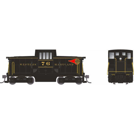 HO Rapido GE 44 Tonner (DC/DCC/Sound): Western Maryland: #76