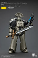 1/18 Iron Warriors MKVI Tactical Sergeant with Power Sword and Plasma Pistol