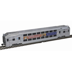 N Atlas Master Multi-Level Trailer NJ Transit [DHS Naloxone Wrap] #7513