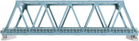 N Kato 248mm (9 3/4") Double Track Truss Bridge, Light Blue 20436
