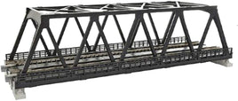 N Kato 248mm (9 3/4") Double Track Truss Bridge, Black 20438 - MPM Hobbies