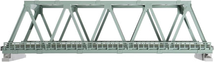 N Kato 248mm (9 3/4") Double Track Truss Bridge, Light Green 20439 - MPM Hobbies