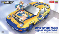 1/24 Hasegawa Porsche 968 Egg Girl Amy Mcdonnel 52338