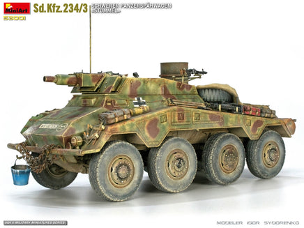 1/35 MiniArt Sd.Kfz.234/3 Schwerer Panzerspähwagen Stummel 53001