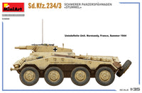 1/35 MiniArt Sd.Kfz.234/3 Schwerer Panzerspähwagen Stummel 53001