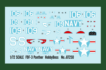 1/72 Hobby Boss F9F-3 Panther 87250