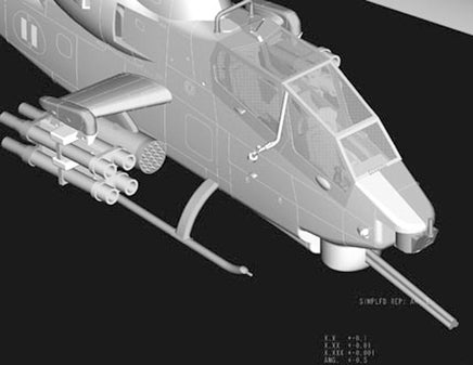 1/72 Hobby Boss AH-1F Cobra Attack Helicopter 87224