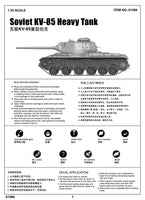 1/35 Trumpeter Soviet KV-85 Heavy Tank - 1569