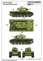 1/35 Trumpeter Soviet KV-8 Heavy Tank - 1565
