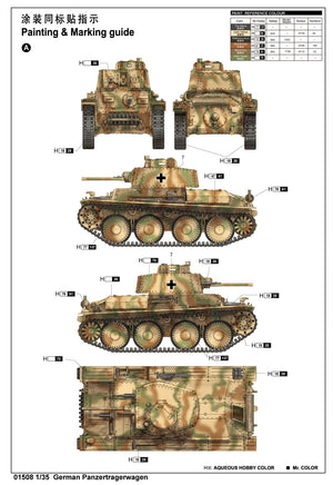 1/35 Trumpeter Panzertragerwagen - 1508