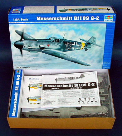 1/24 Trumpeter Messerschmitt Bf109 G-2 02406