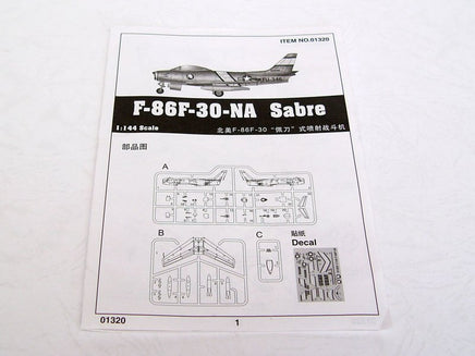 1/144 Trumpeter F-86F-30-NA Sabre - 1320