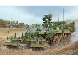 1/35 Trumpeter M1132 Stryker Engineer Squad Vehicle w/LWMR-Mine Roller/SOB - 1574