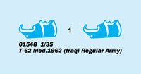 1/35 Trumpeter T-62 Mod.1962 (Iraqi Regular Army) - 1548