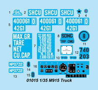 1/35 Trumpeter M915 Tractor with M872 Flatbed trailer & 40FT Container - 1015 - MPM Hobbies