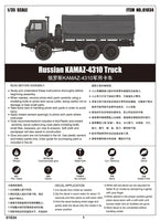 1/35 Trumpeter Russian KAMAZ-4310 Truck - 1034 - MPM Hobbies