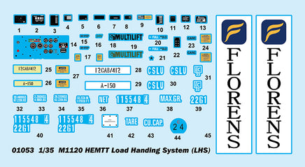 1/35 Trumpeter M1120 HEMTT Load Handing System (LHS) - 1053