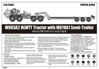 1/35 Trumpeter M983A2 HEMTT Tractor with M870A1 Semi-Trailer - 1055 - MPM Hobbies