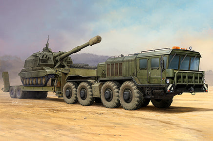 1/35 Trumpeter Russian KZKT-7428 Transporter with KZKT-9101 Semi-Trailer - 1039