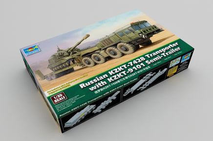 1/35 Trumpeter Russian KZKT-7428 Transporter with KZKT-9101 Semi-Trailer - 1039