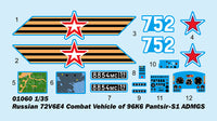 1/35 Trumpeter Russian 72V6E4 Combat Vehicle of 96K6 Pantsir -S1 ADMGS - 1060