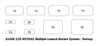 1/35 Trumpeter M270/A1 Multiple Launch Rocket System - Norway - 1048 - MPM Hobbies