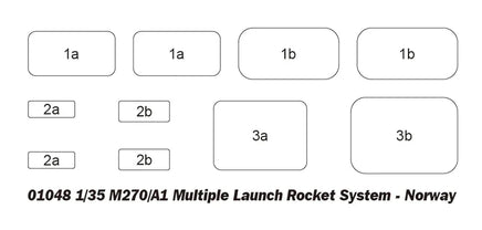 1/35 Trumpeter M270/A1 Multiple Launch Rocket System - Norway - 1048 - MPM Hobbies