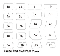 1/35 Trumpeter MAZ-7410 Tractor W/CHMZAP-5247G - 1056 - MPM Hobbies
