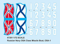 1/72 I Love Kit Russian Navy OSA Class Missile Boat, OSA-1 - MPM Hobbies