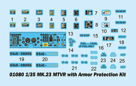 1/35 Trumpeter MK.23 MTVR with Armor Protection Kit - 1080 - MPM Hobbies