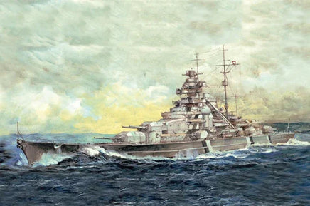 1/700 I Love Kit Top Grade German Bismarck Battleship - MPM Hobbies
