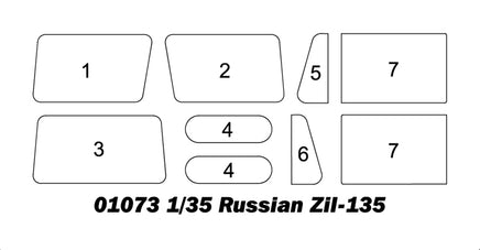 1/35 Trumpeter Russian Zil-135 - 1073