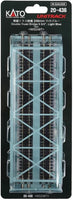 Pont en treillis à double voie N Kato 248 mm (9 3/4"), bleu clair 20436