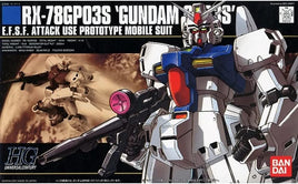 1/144 Bandai HGUC #25 RX-78GP03S Gundam GP03 (Stamen) "Gundam 0083" Model Kit - 107016