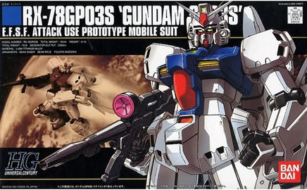 1/144 Bandai HGUC #25 RX-78GP03S Gundam GP03 (Stamen) "Gundam 0083" Model Kit - 107016