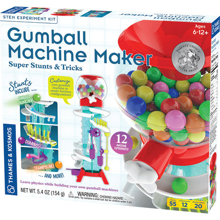 Thames & Kosmos Gumball Machine Maker (Stunts & Tricks) STEM Experiment Kit 550101