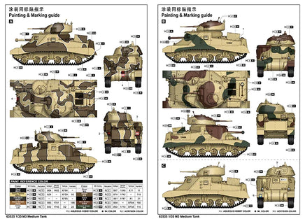 1/35 I Love Kit M3 Grant Medium Tank - MPM Hobbies