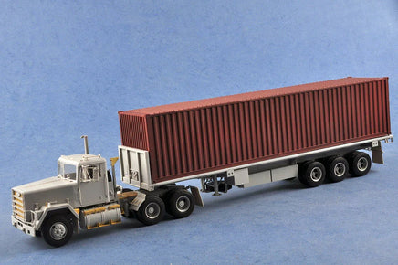 1/35 Trumpeter M915 Tractor with M872 Flatbed trailer & 40FT Container - 1015 - MPM Hobbies