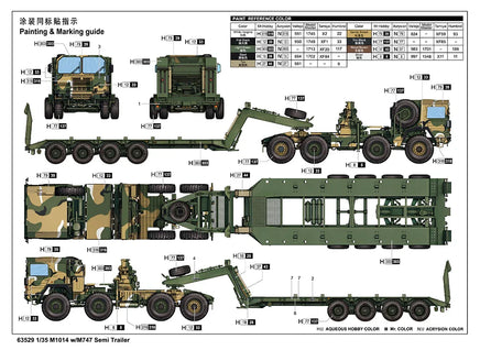 1/35 I Love Kit M1014 w/M747 Semi Trailer - MPM Hobbies