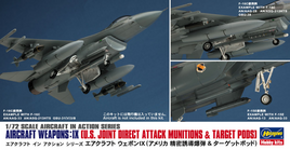 1/72 Hasegawa Aircraft Weapons: IX (U.S. Joint Direct Attack Munitions & Target Pods) 35114